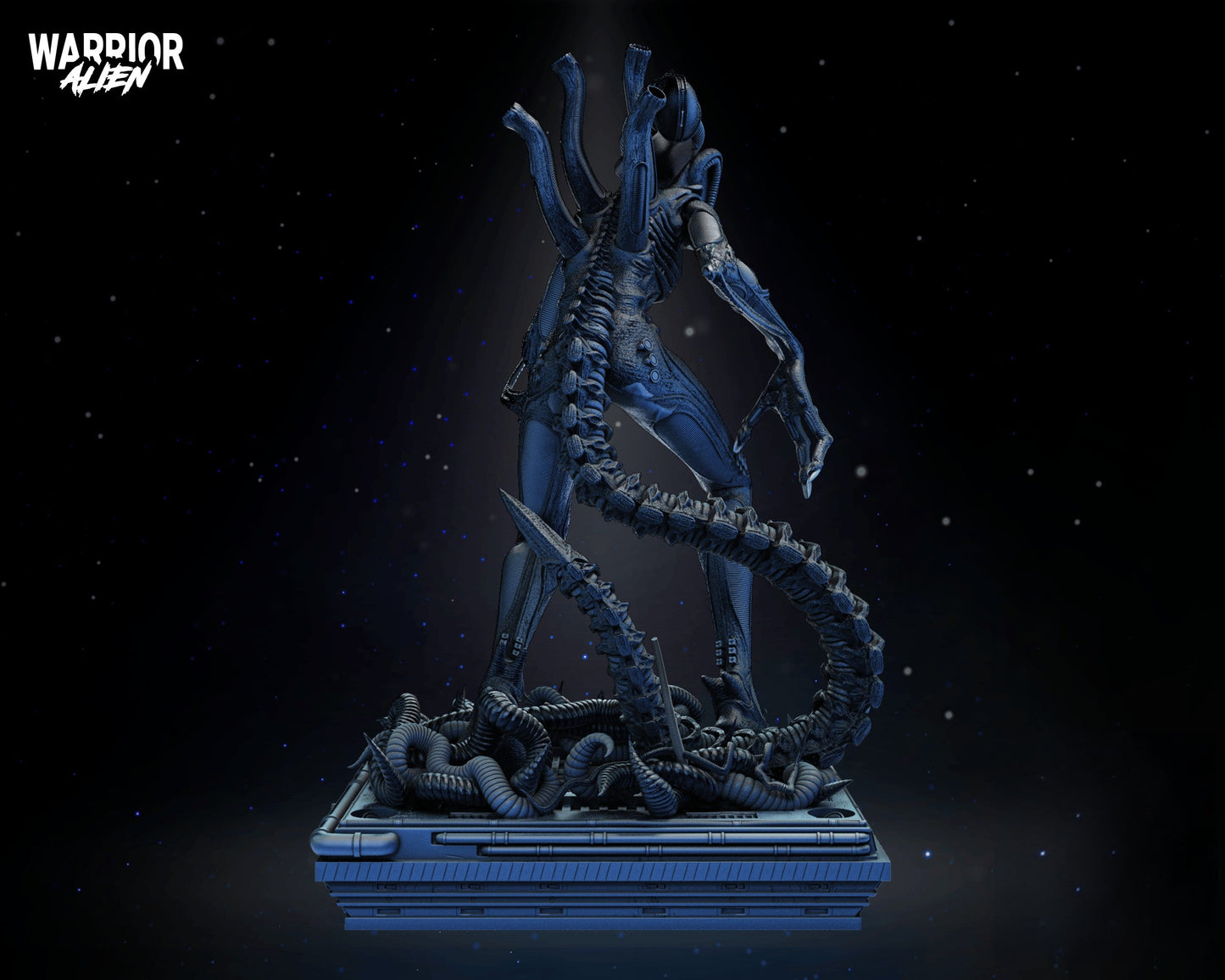 Alien Warrior - STL 3D Print Files