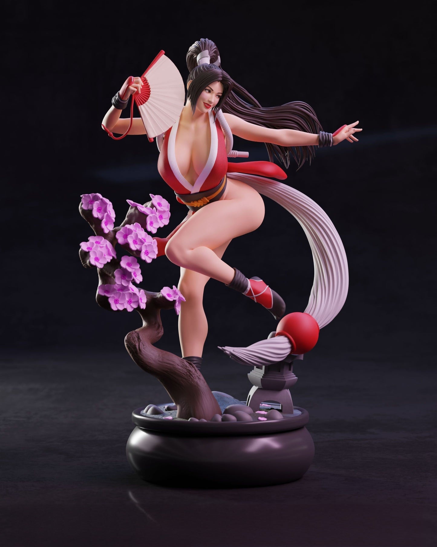 Mai Shiranui - The King of Fighters - STL 3D Print Files