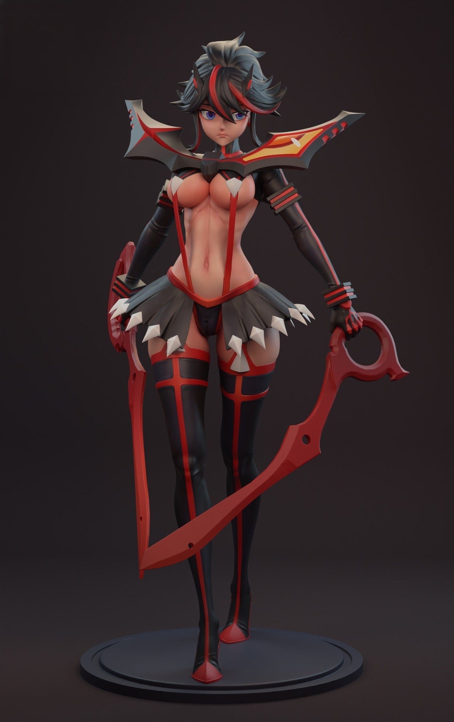 Ryūko Matoi NSFW - Kill la Kill - STL 3D Print Files