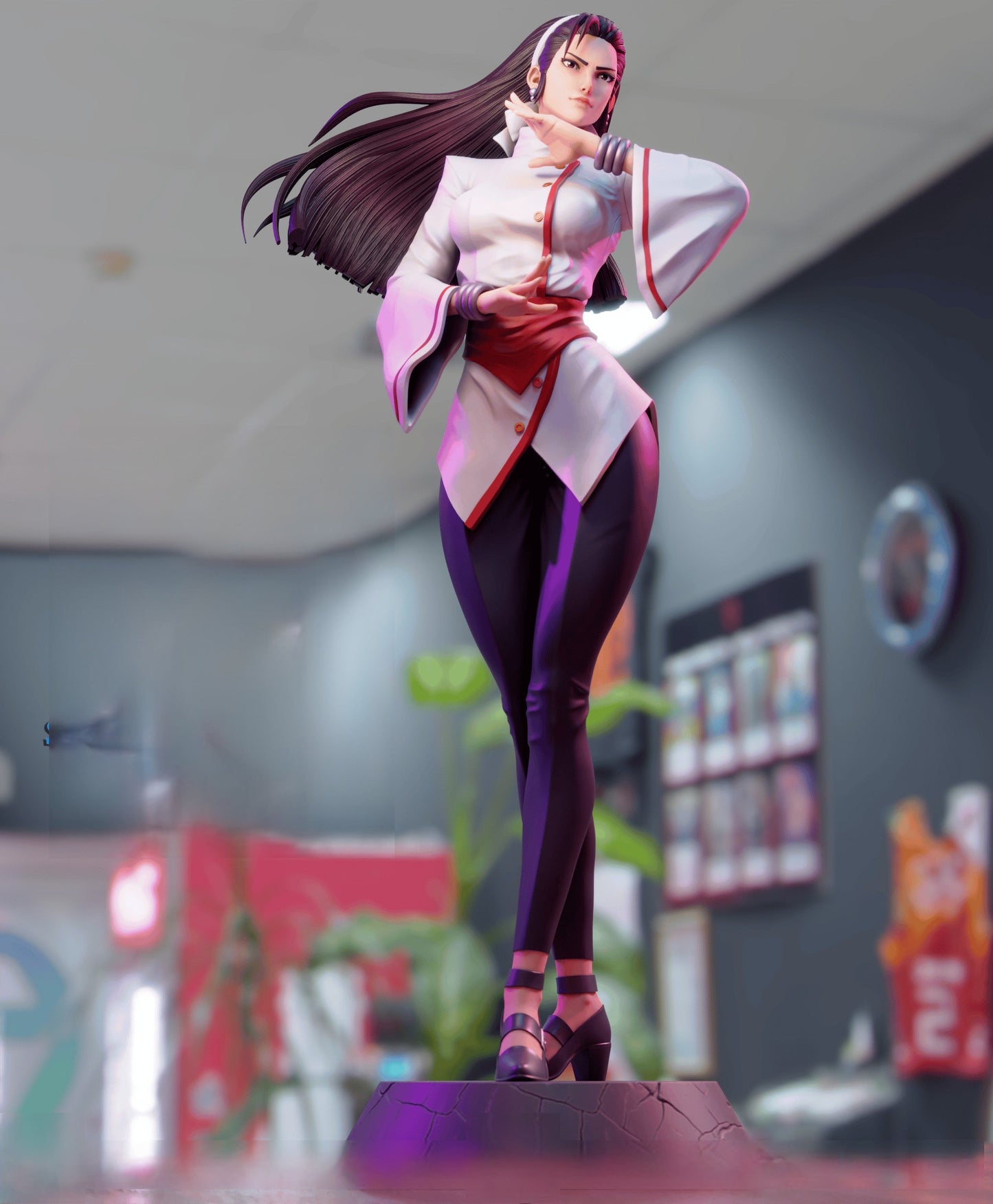 Chizuru Kagura - The King of Fighters - STL 3D Print Files