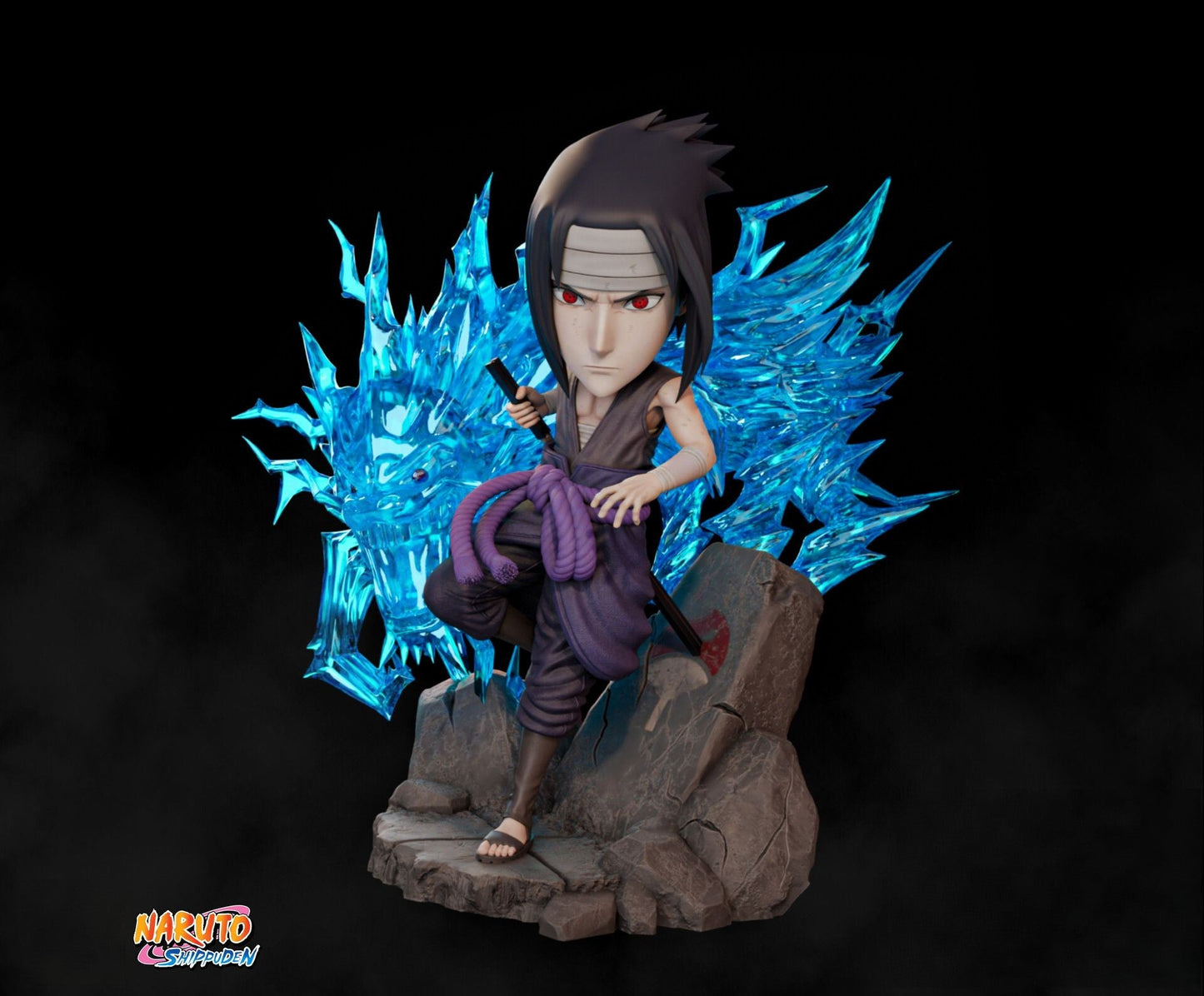 Sasuke Uchiha - Naruto - STL 3D Print Files