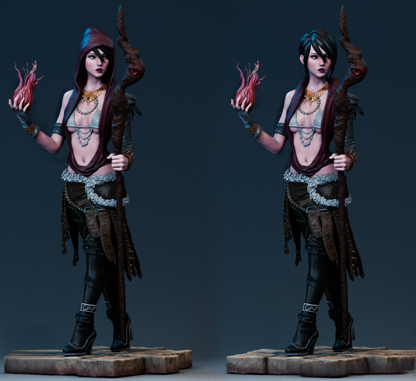 Morrigan - Dragon Age - STL 3D Print Files