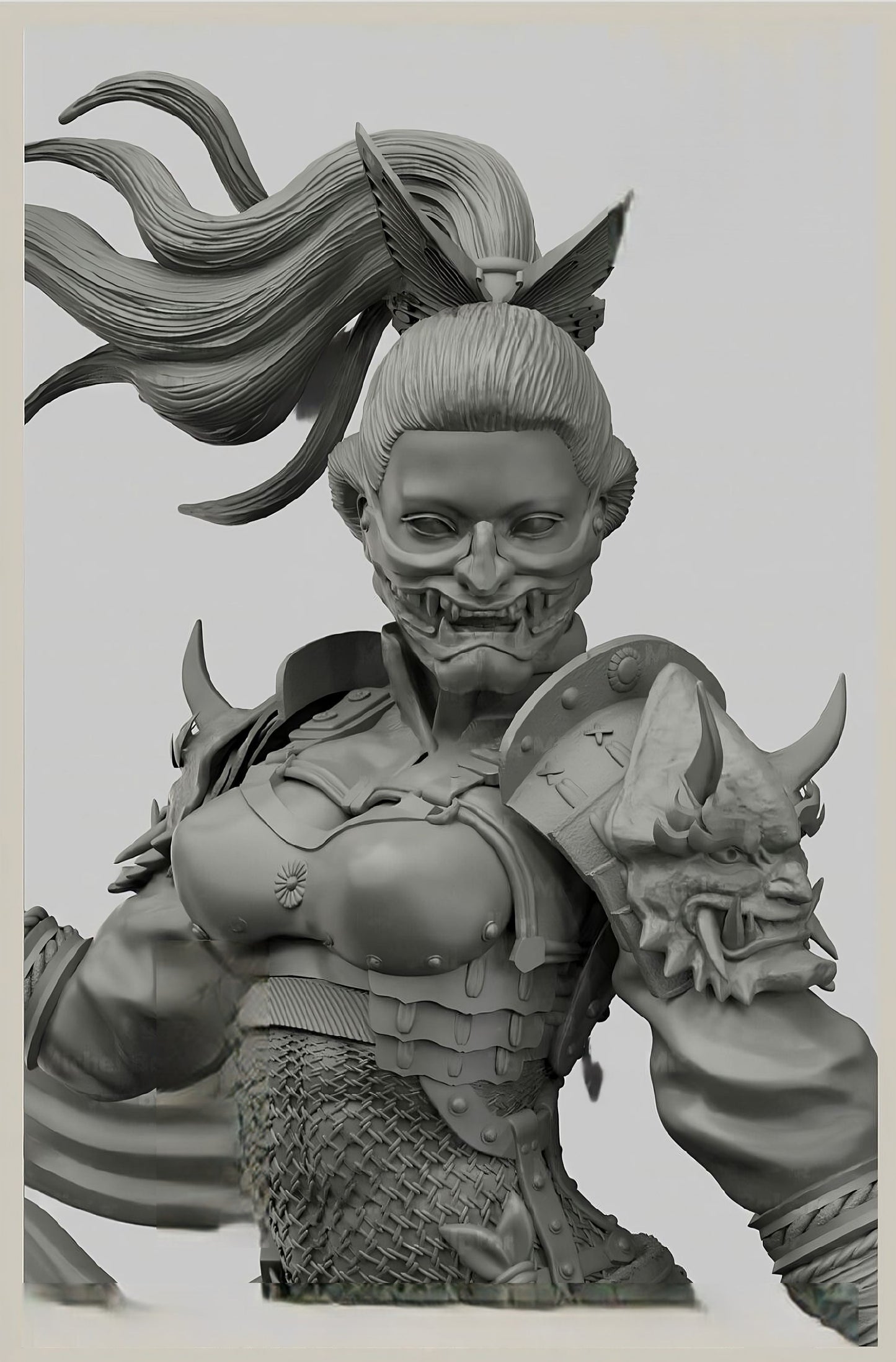 Lady Samurai Warrior NSFW- STL - 3d Print Files