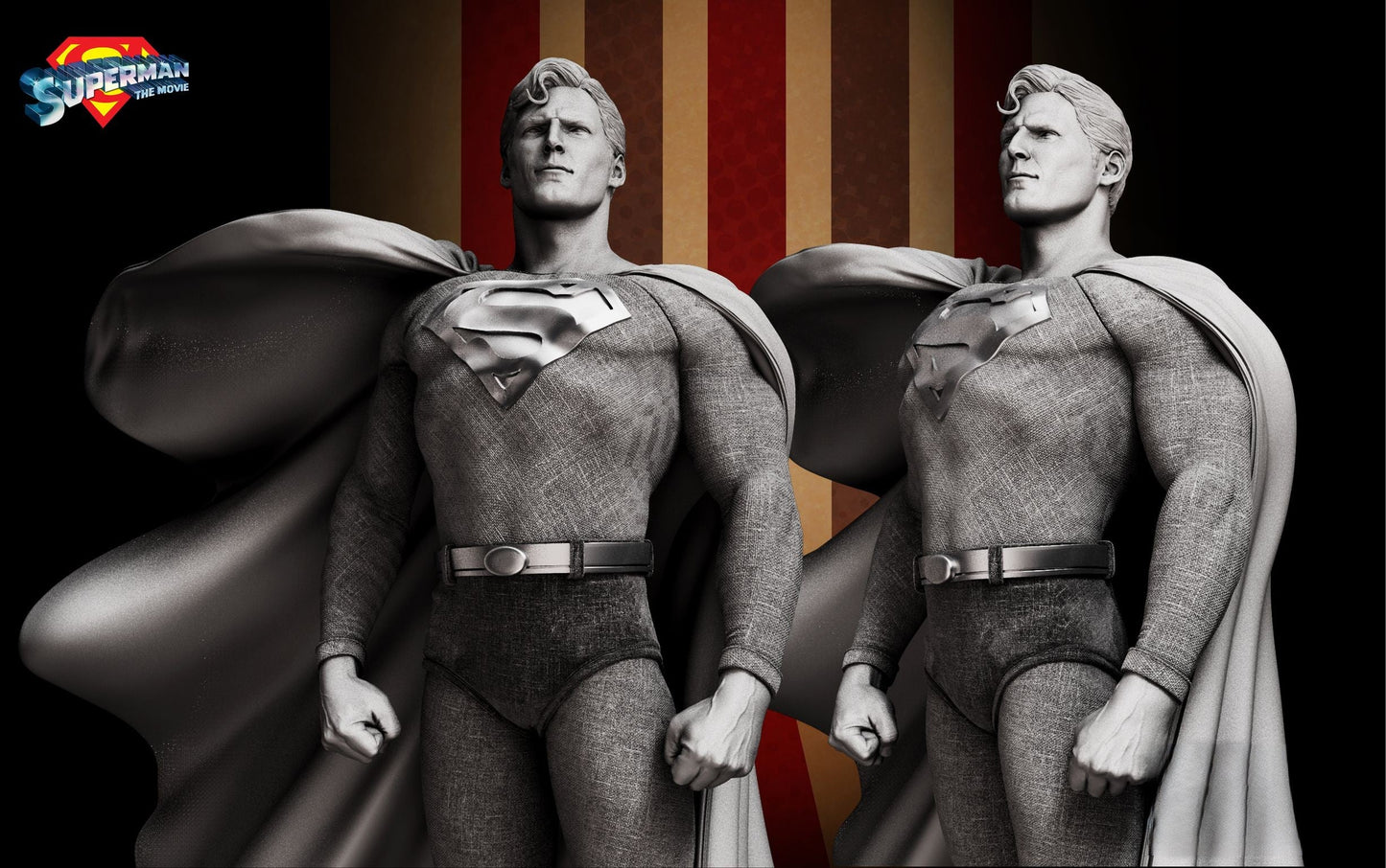 Superman 1978 - STL 3D Print Files