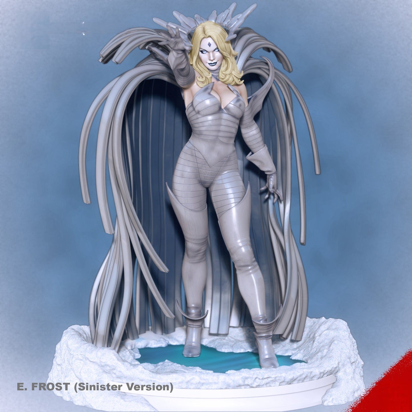 1392 Emma Frost - Marvel Comics - STL 3D Print Files