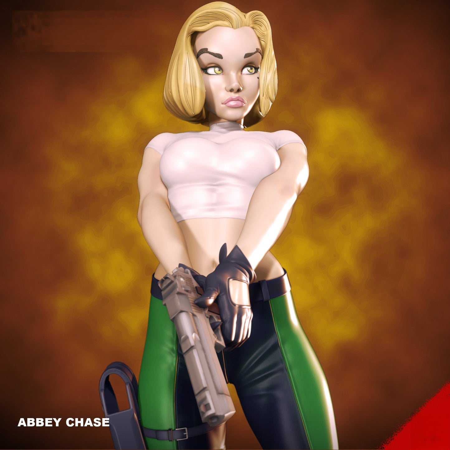 Abbey Chase - Danger Girl - STL 3D Print Files