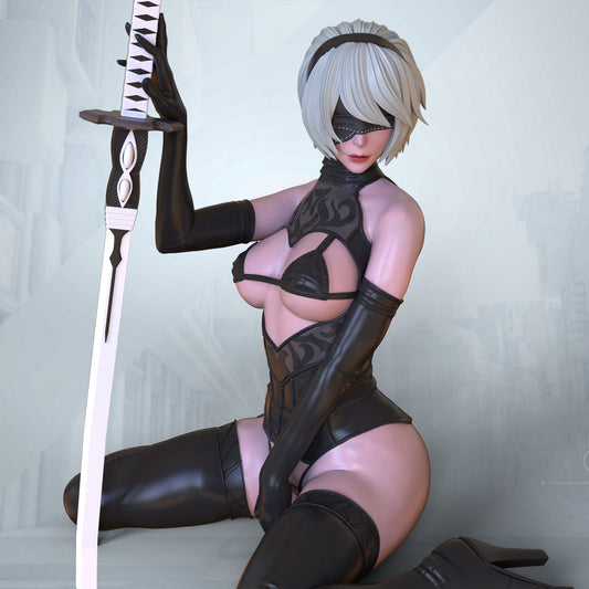 1233 2B NSFW - NIER AUTOMATA - STL 3D Print Files