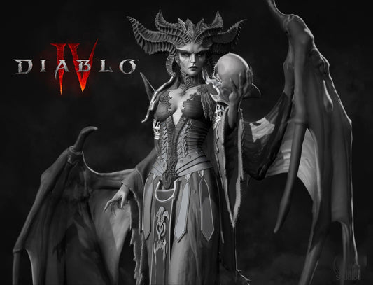 Lilith - Diablo - STL 3D Print Files