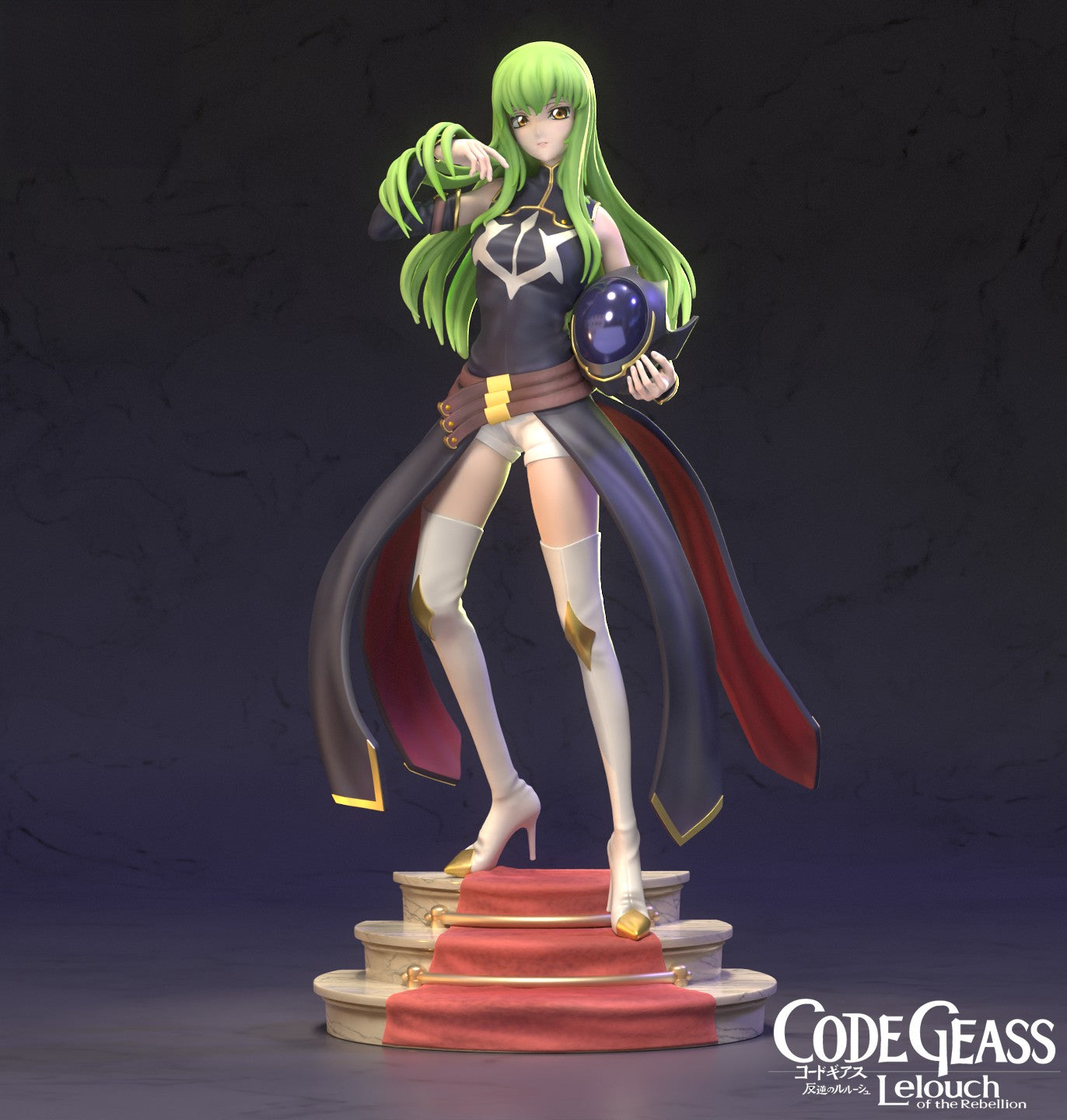 C.C. - Code Geass  - STL 3D Print Files