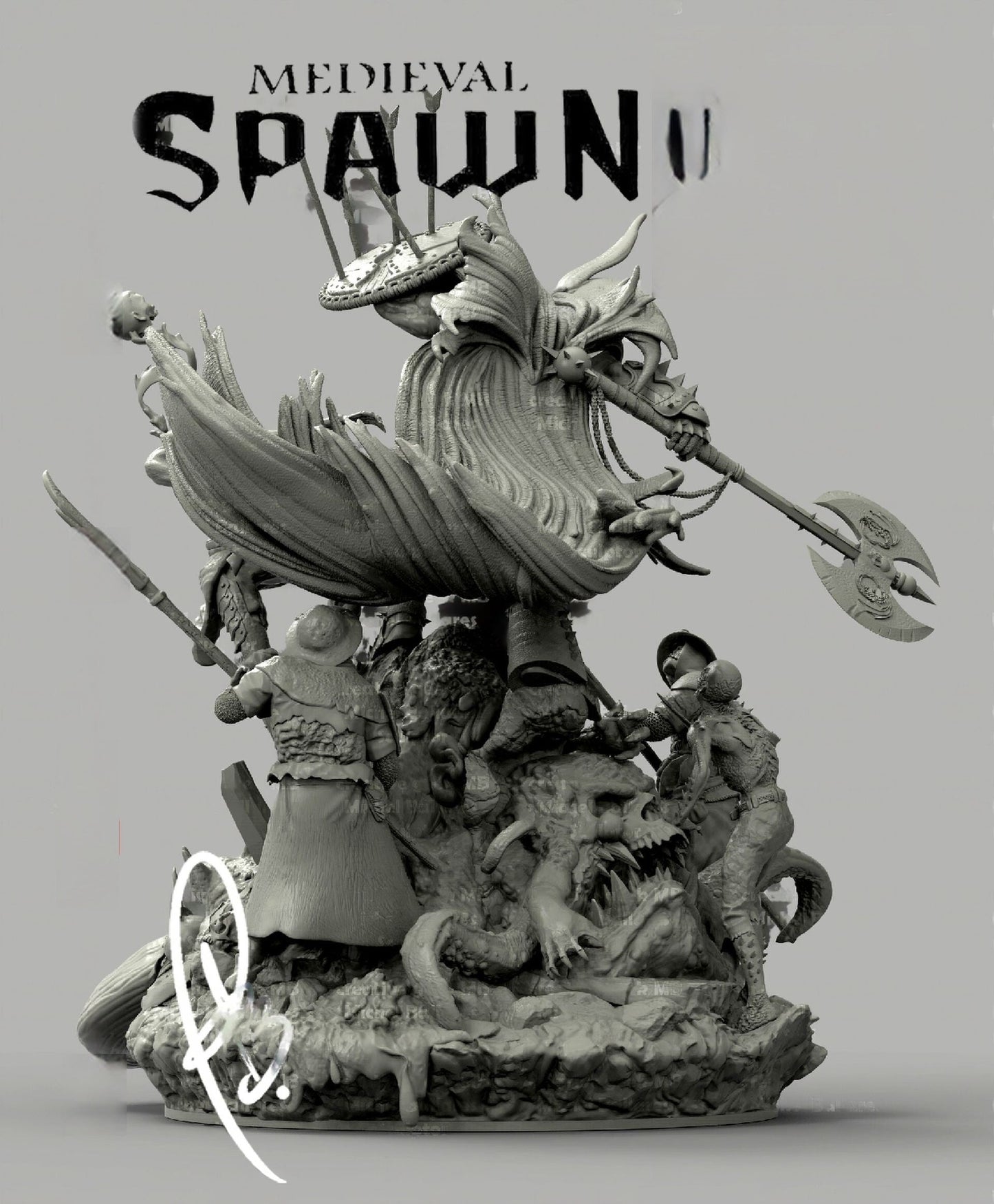 Medieval Spawn - STL 3D Print Files