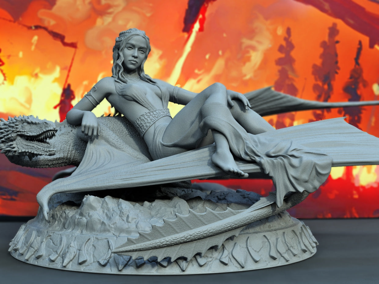 Daenerys Targaryen NSFW - Game of Thrones - STL 3D Print Files