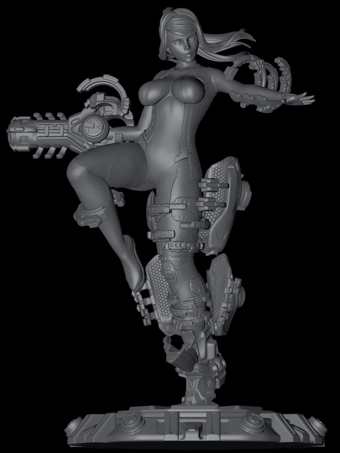 Samus Aran NSFW - STL 3D Print Files