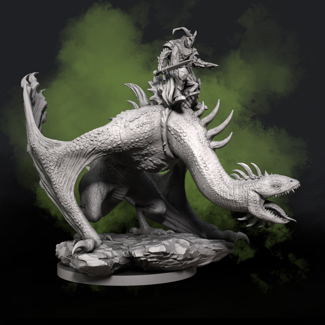 Gargaroth and Khadros - Lord of Fury - STL 3D Print Files