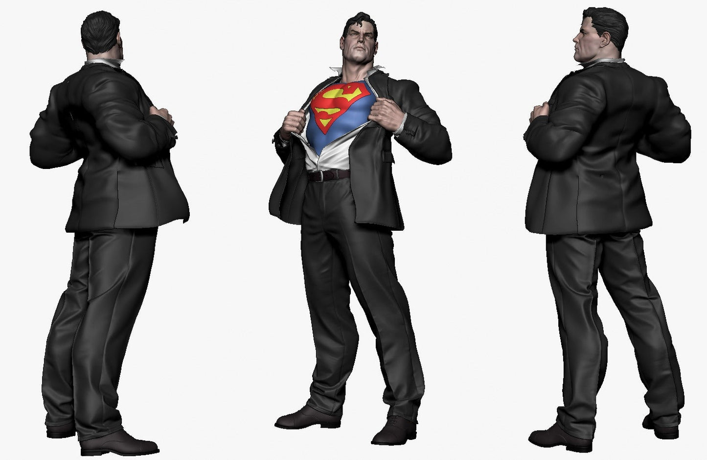 1522 Superman - DC Comics - STL 3D Print Files