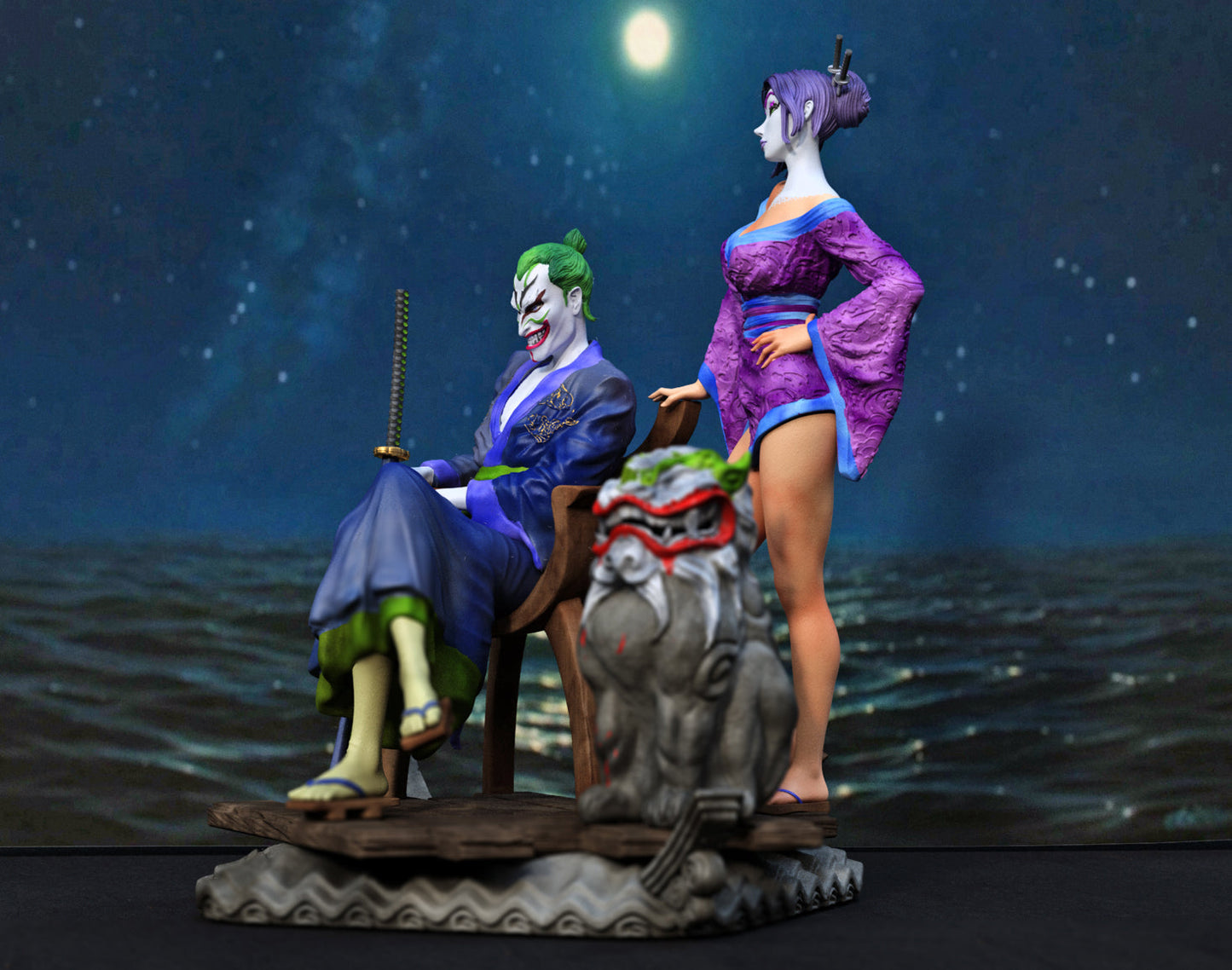 Joker and Punchline NSFW - STL 3D Print Files