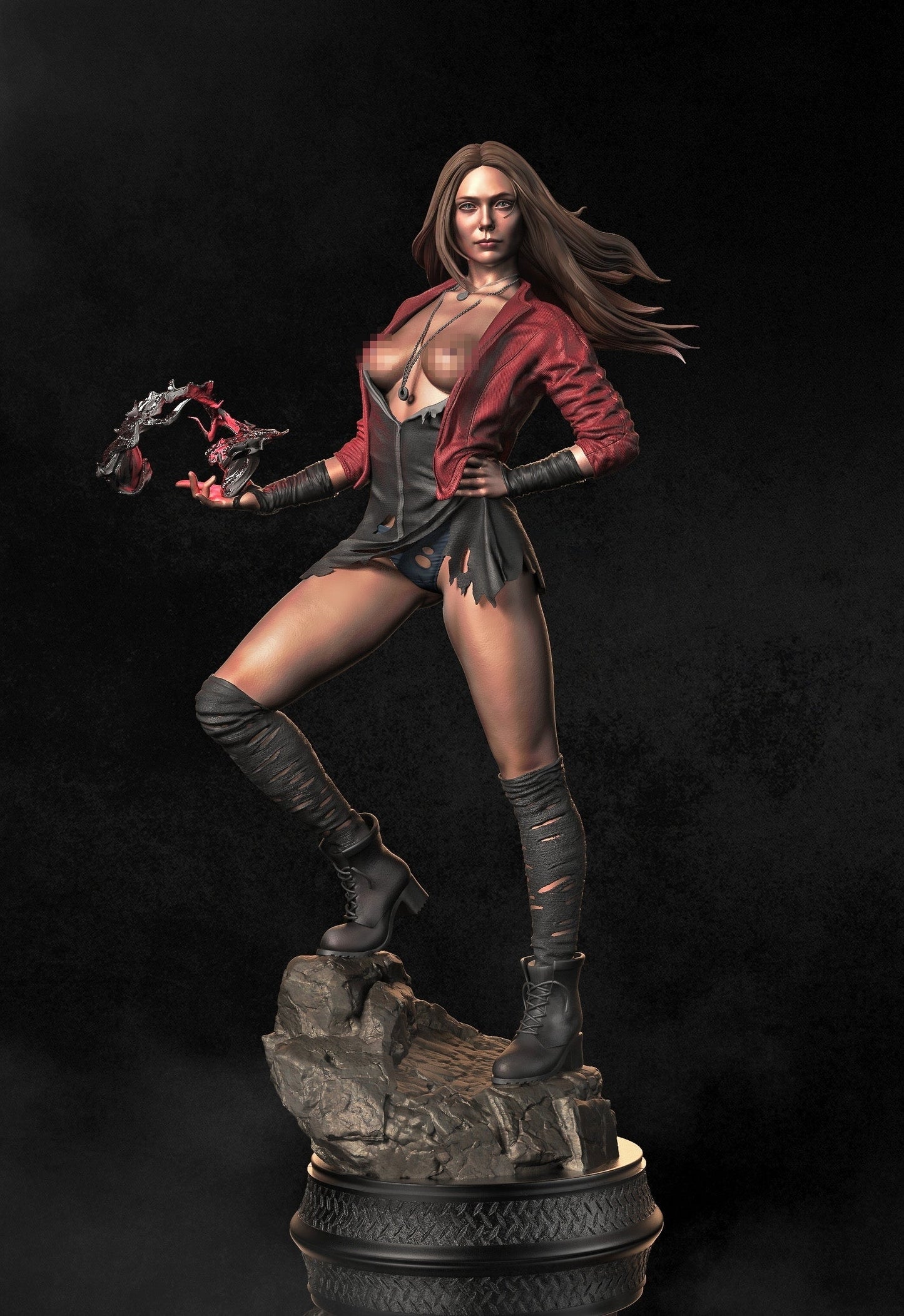 Scarlet Witch NSFW - Wanda Maximoff - STL 3D Print Files