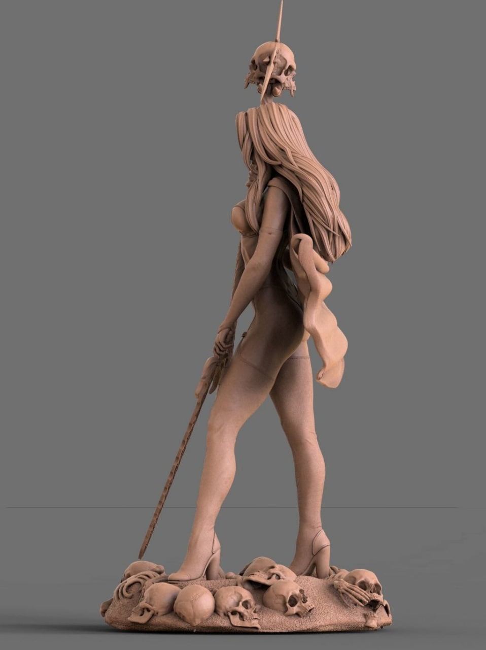 Lady Death NSFW - STL 3D Print Files