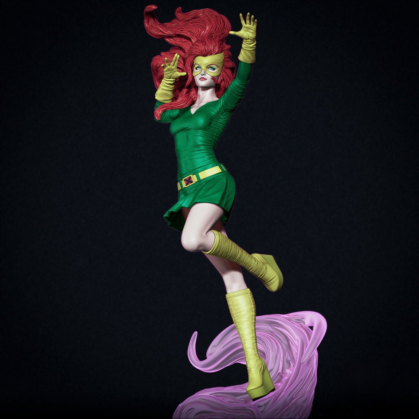 1537 Jean Grey - X-men - STL 3D Print Files