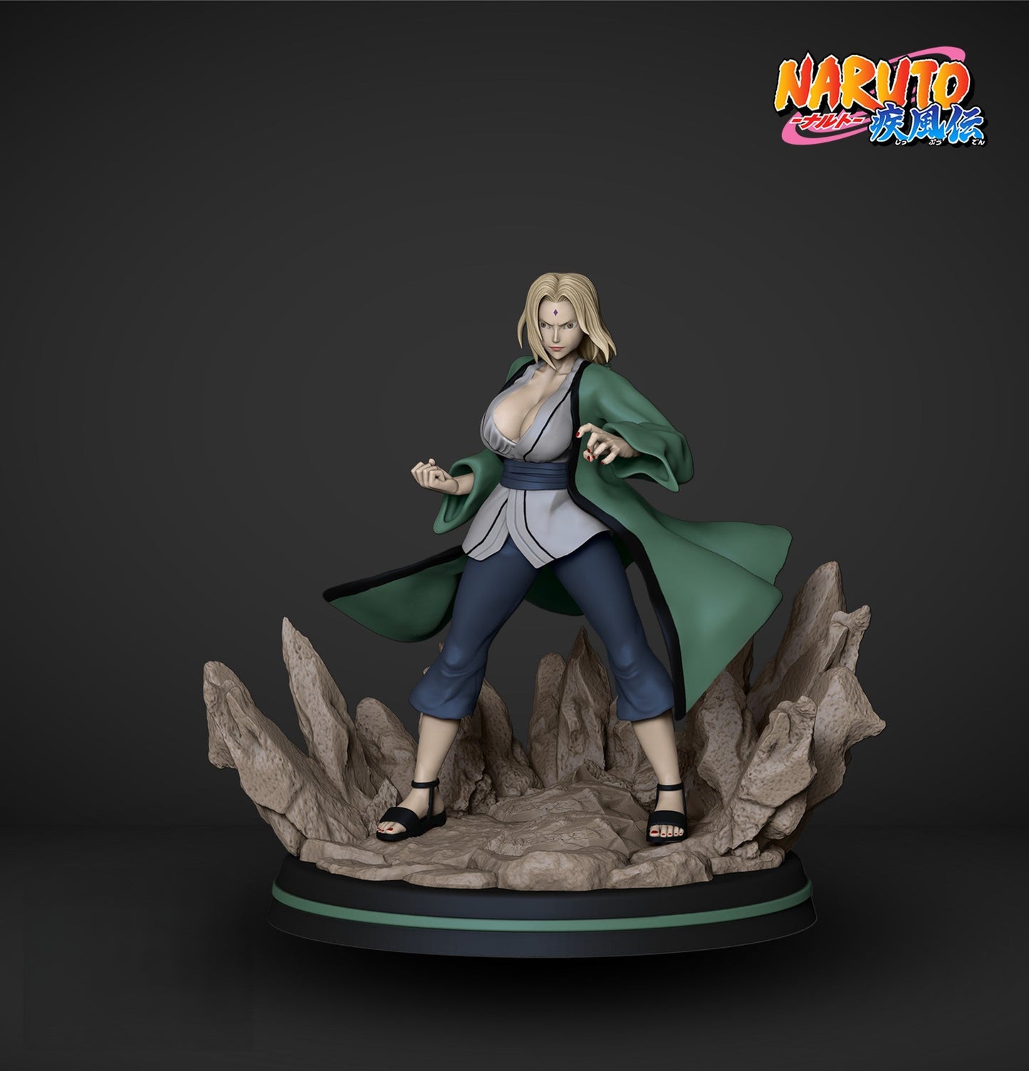 1597 Tsunade - Naruto - STL 3D Print Files