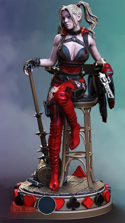 1572 Harley Quinn - DC Comics - STL 3D Print Files