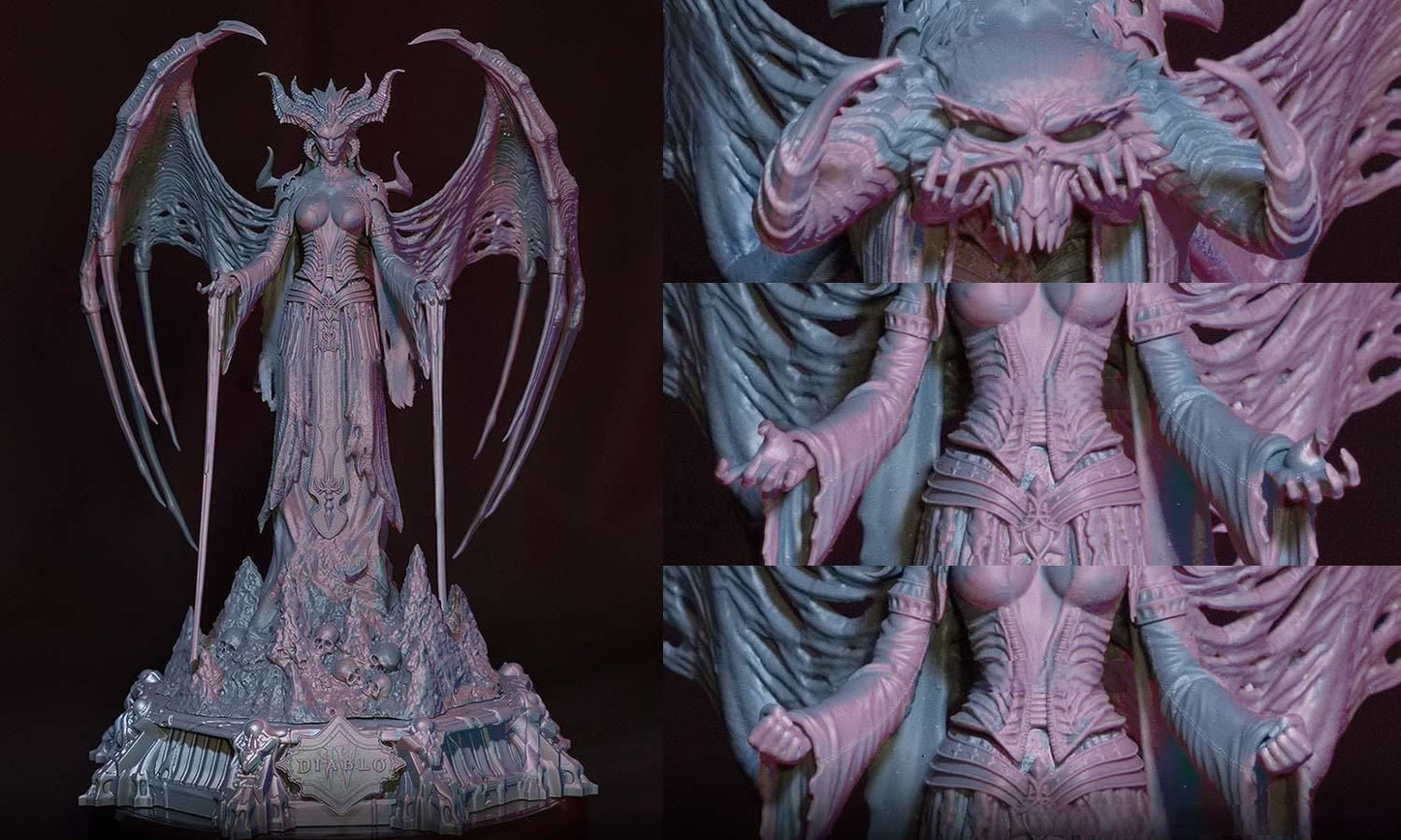 1415 Lilith - Diablo - STL 3D Print Files