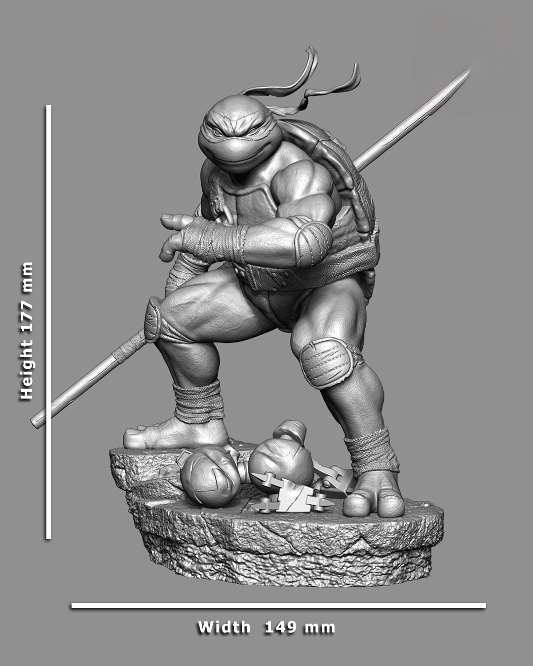 Donatello - TMNT - STL 3D Print Files