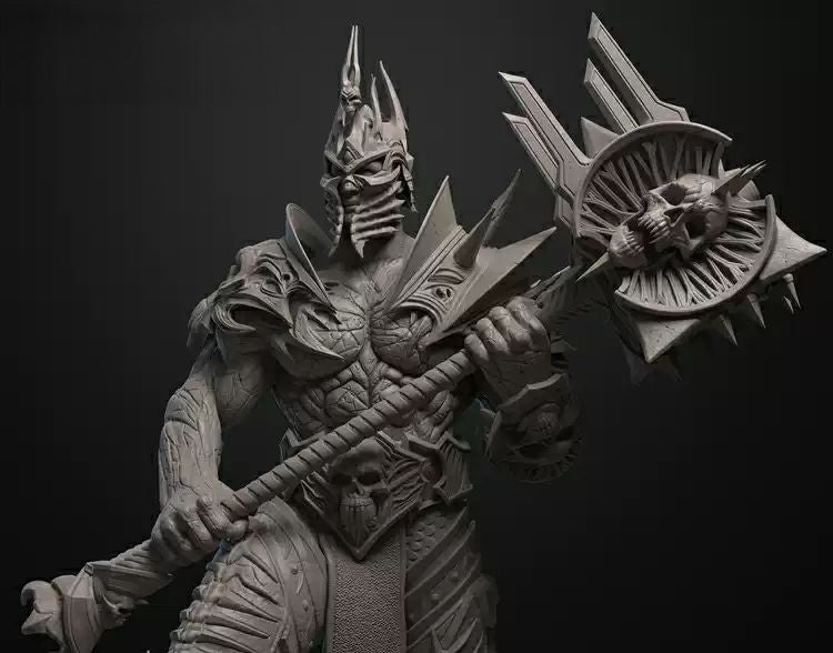 Bolvar Fordragon The Lich King - World of Warcraft - STL 3D Print Files