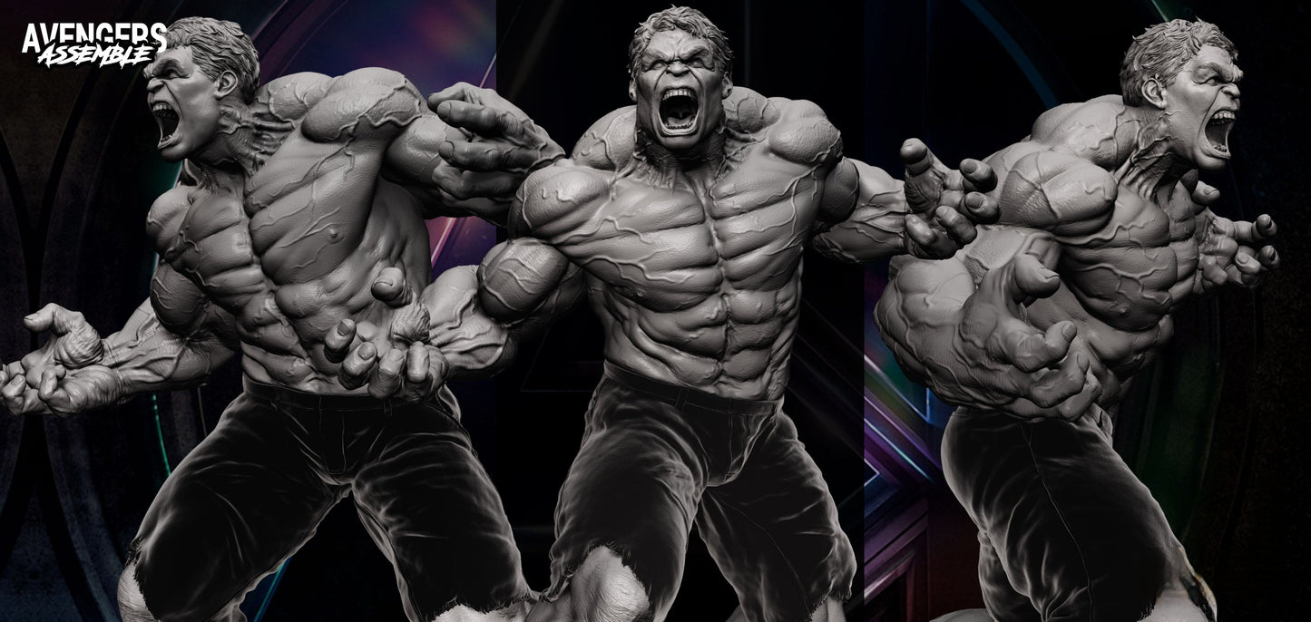 Hulk Avengers 2012 - STL 3D Print Files