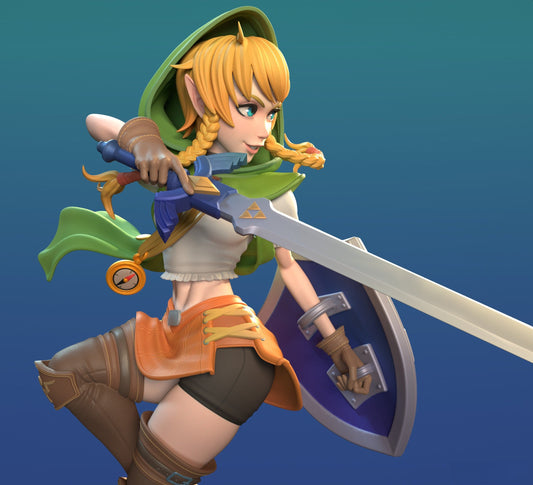 Linkle NSFW - The Legend of Zelda - STL 3D Print Files