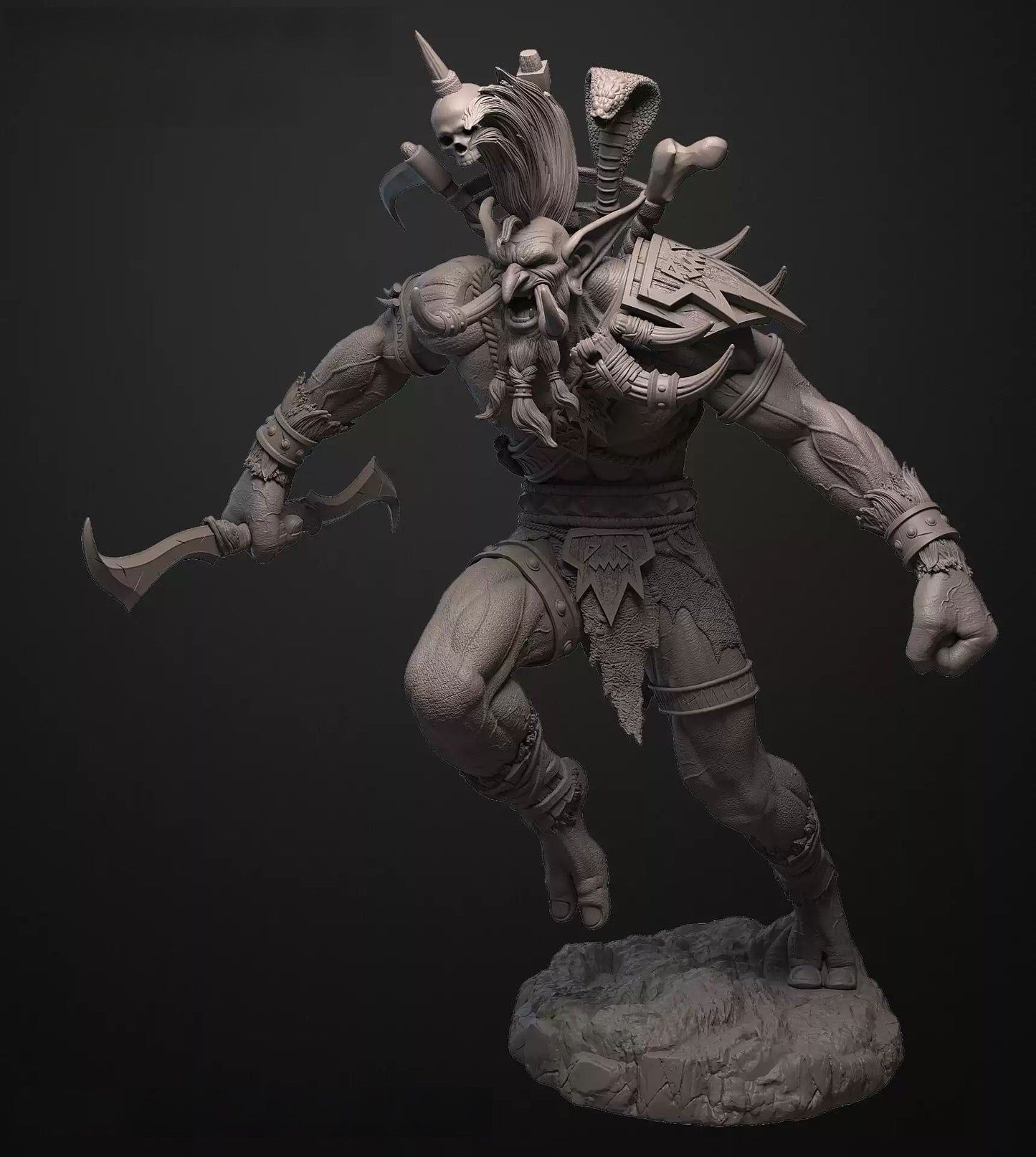 1838 Voljin - World of Warcraft - STL 3D Print Files