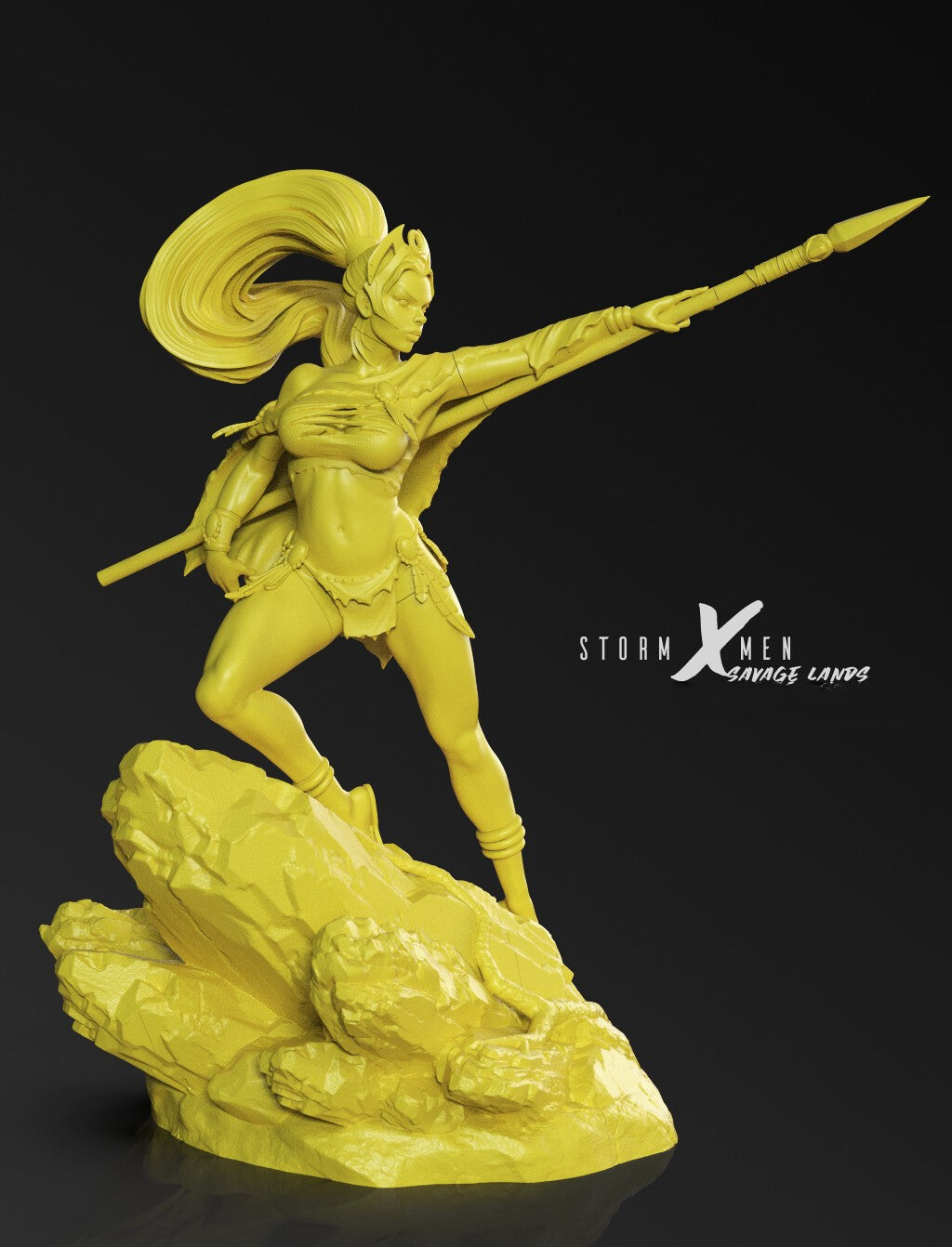 1382 Storm - Savage Lands - X-men - STL 3D Print Files