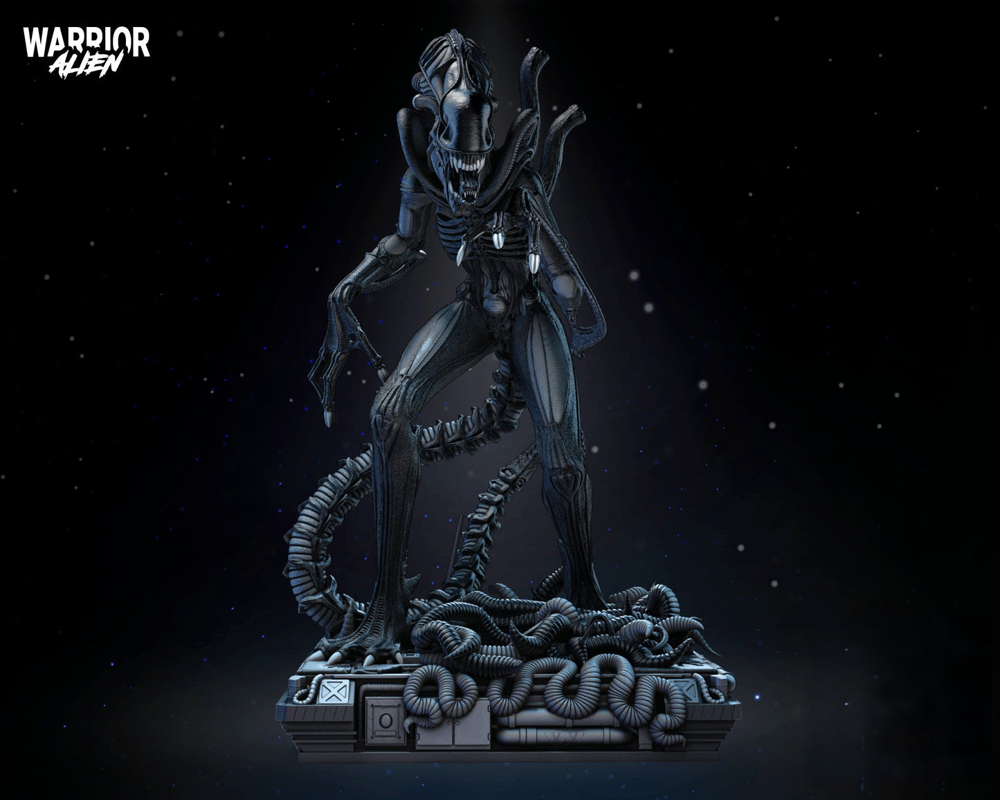 Alien Warrior - STL 3D Print Files