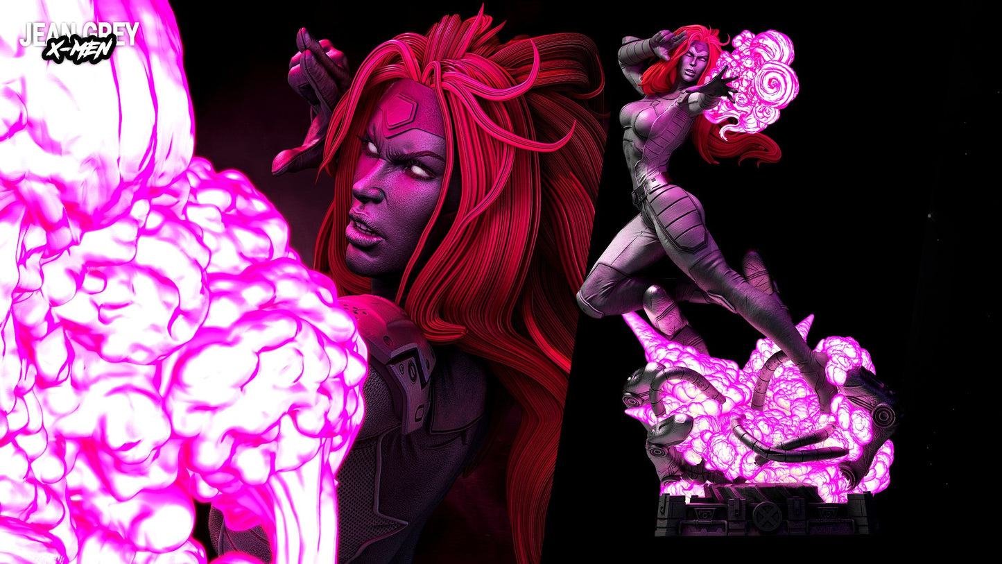 Jean Grey - X-MEN - STL 3D Print Files