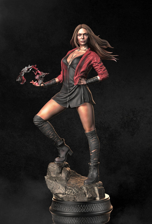 Scarlet Witch NSFW - Wanda Maximoff - STL 3D Print Files