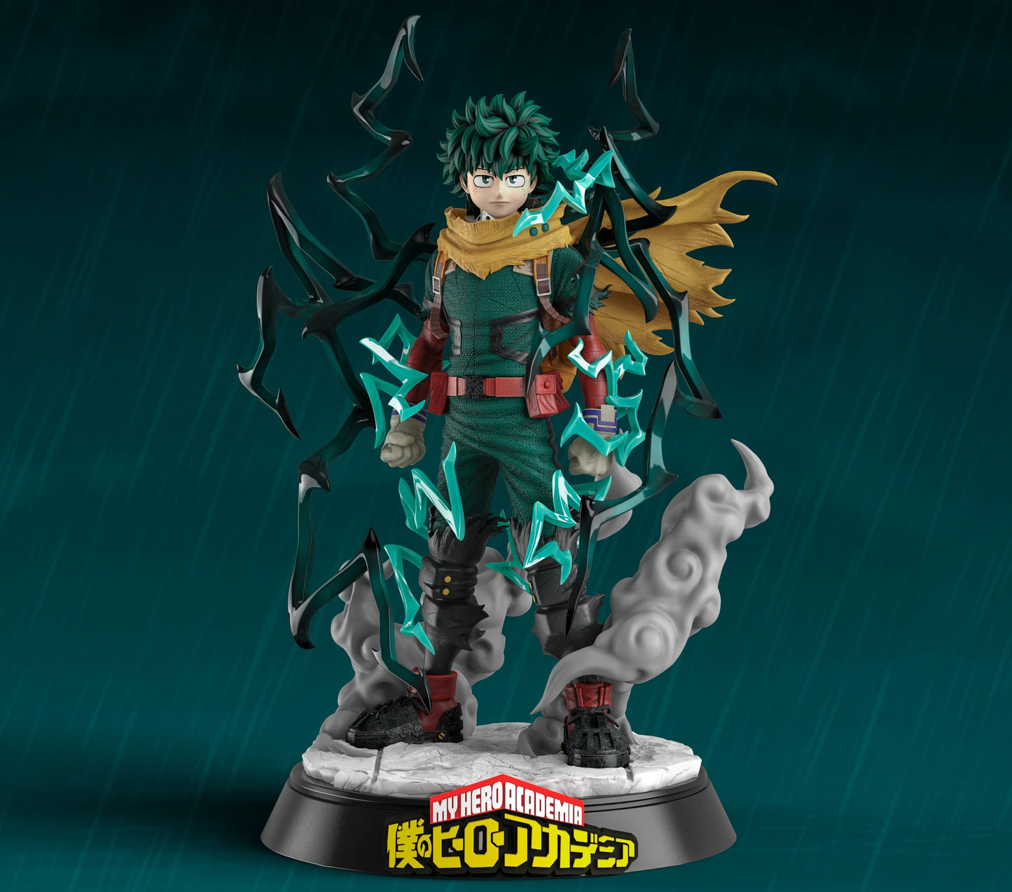 VIGILANTE DARK DEKU - MY HERO ACADEMIA - STL 3D Print Files