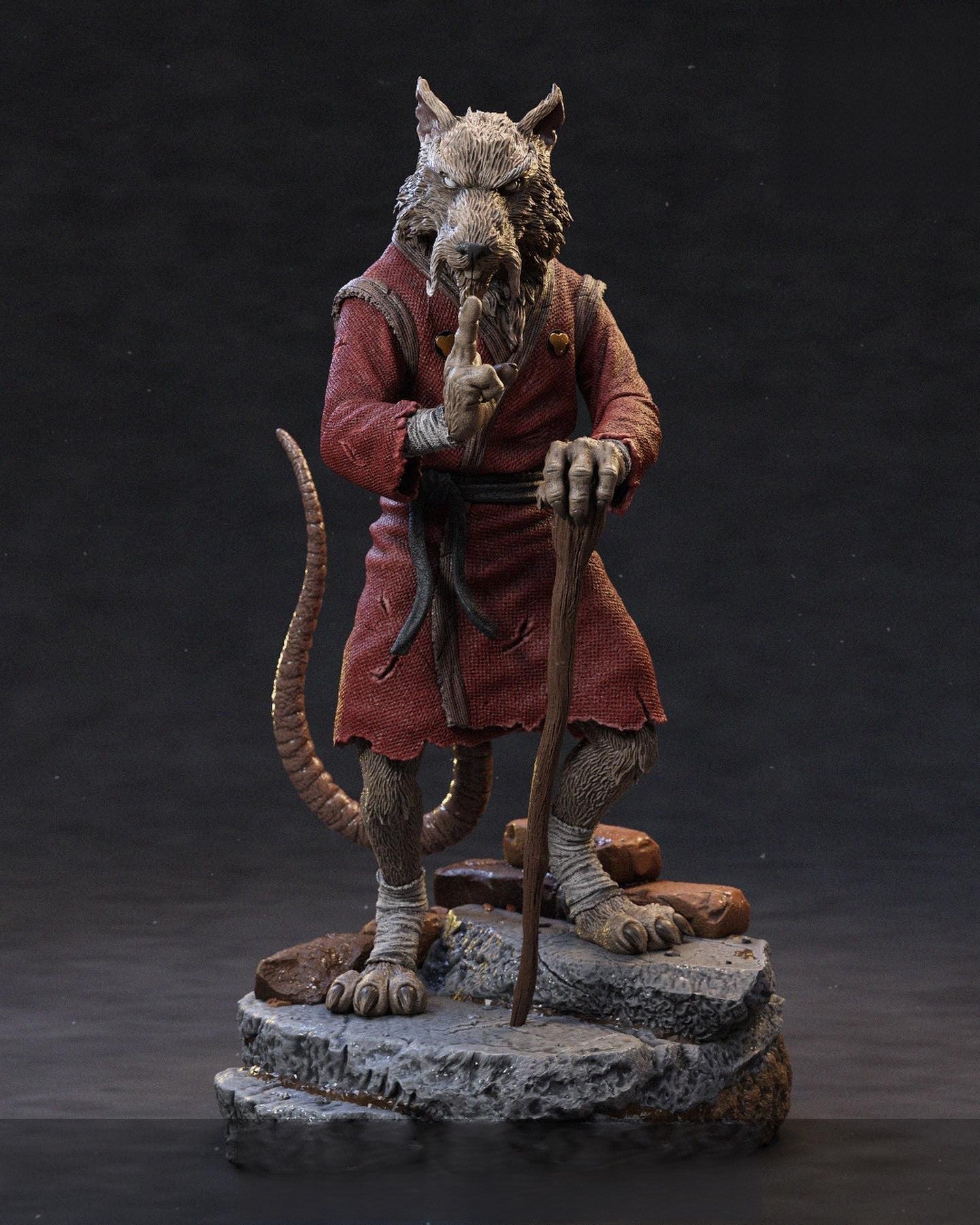 Splinter - TMNT - STL 3D Print Files