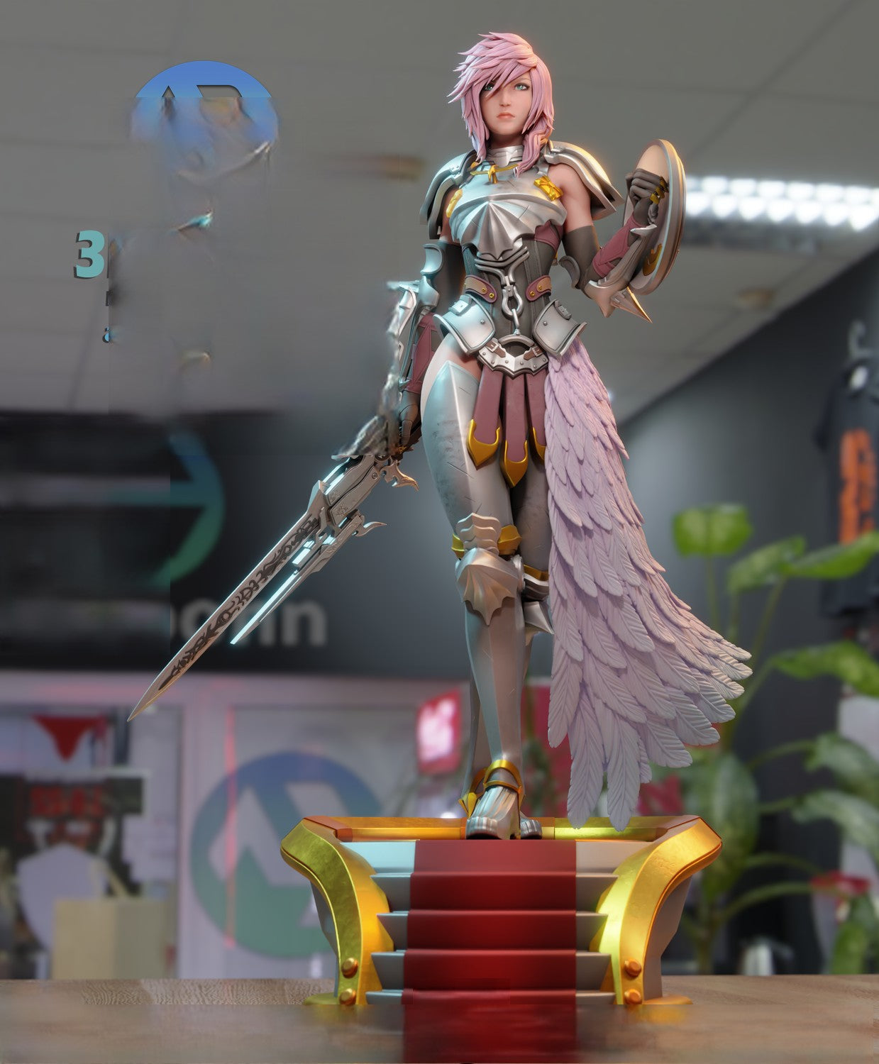 Lightning NSFW - Final Fantasy - STL 3D Print Files