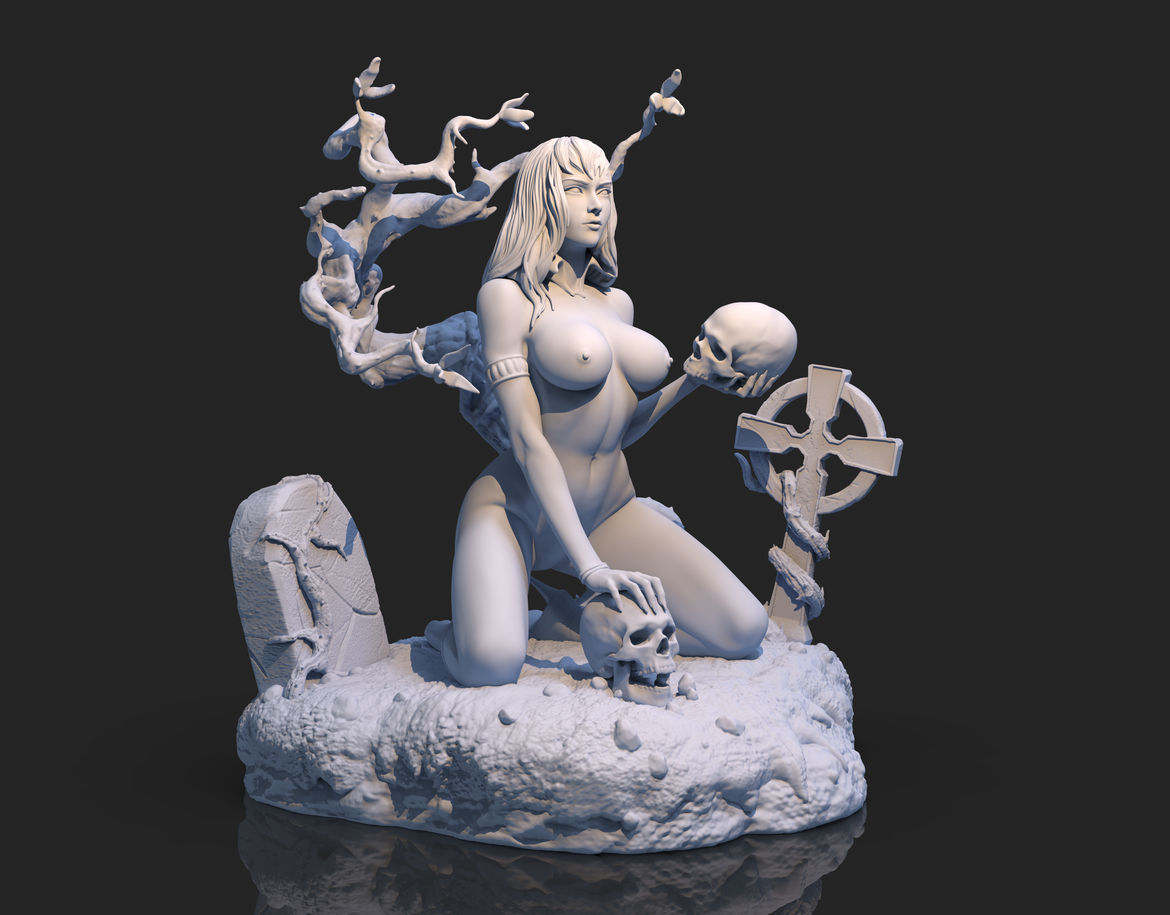 1322  Vampirella NSFW - STL 3D Print Files