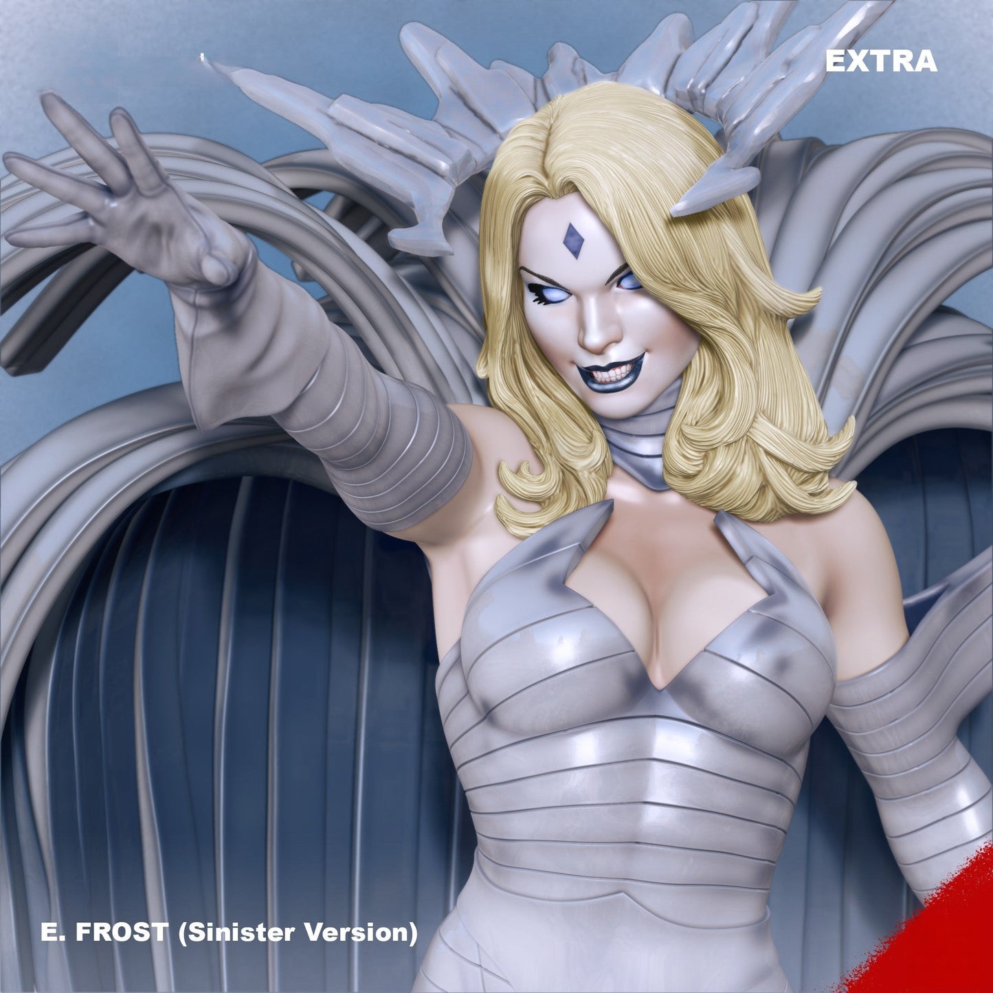 1392 Emma Frost - Marvel Comics - STL 3D Print Files