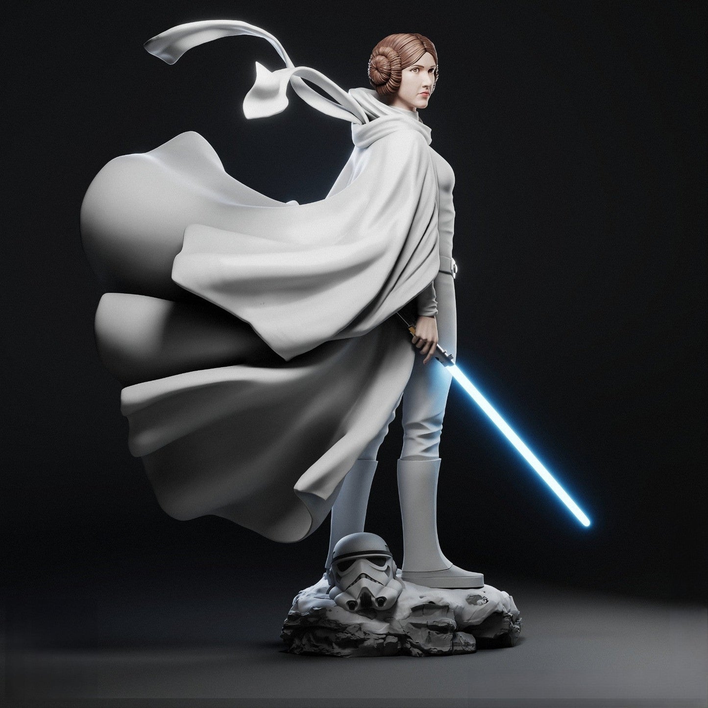 Princess Leia - Star Wars - STL 3D Print Files