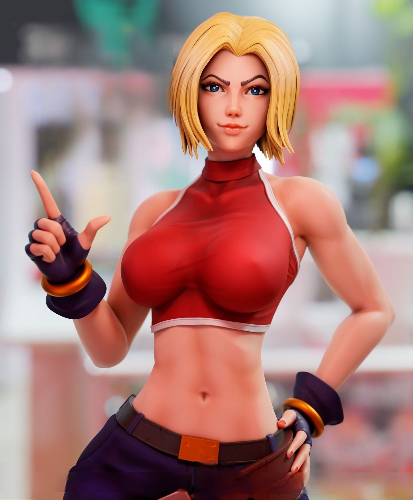 Blue Mary NSFW - King of Fighters - STL 3D Print Files