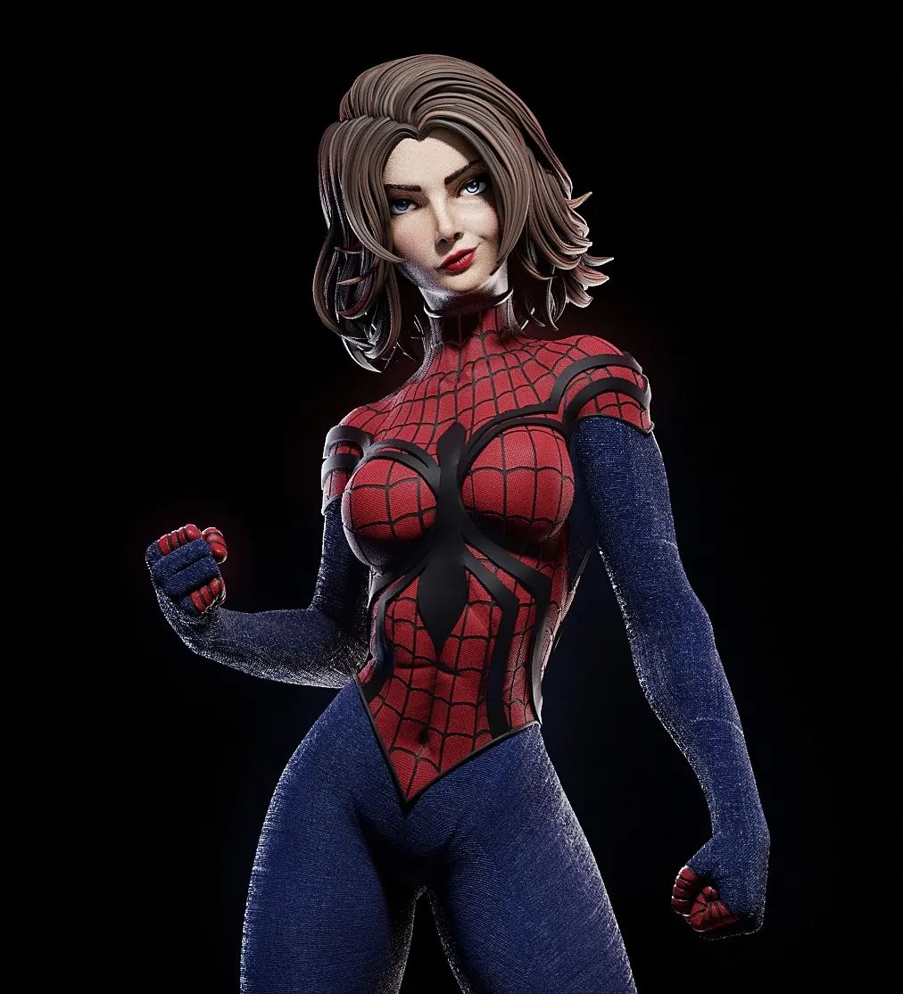 Spider-Girl - STL 3D Print Files