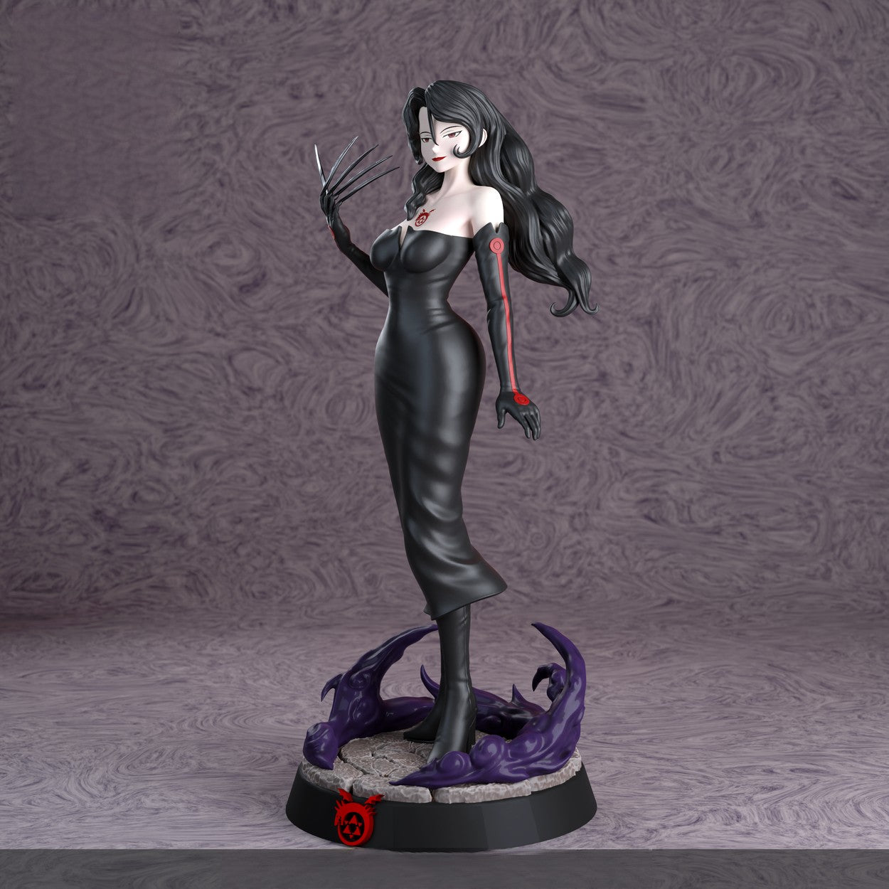 Lust NSFW - Fullmetal Alchemist - STL 3D Print Files