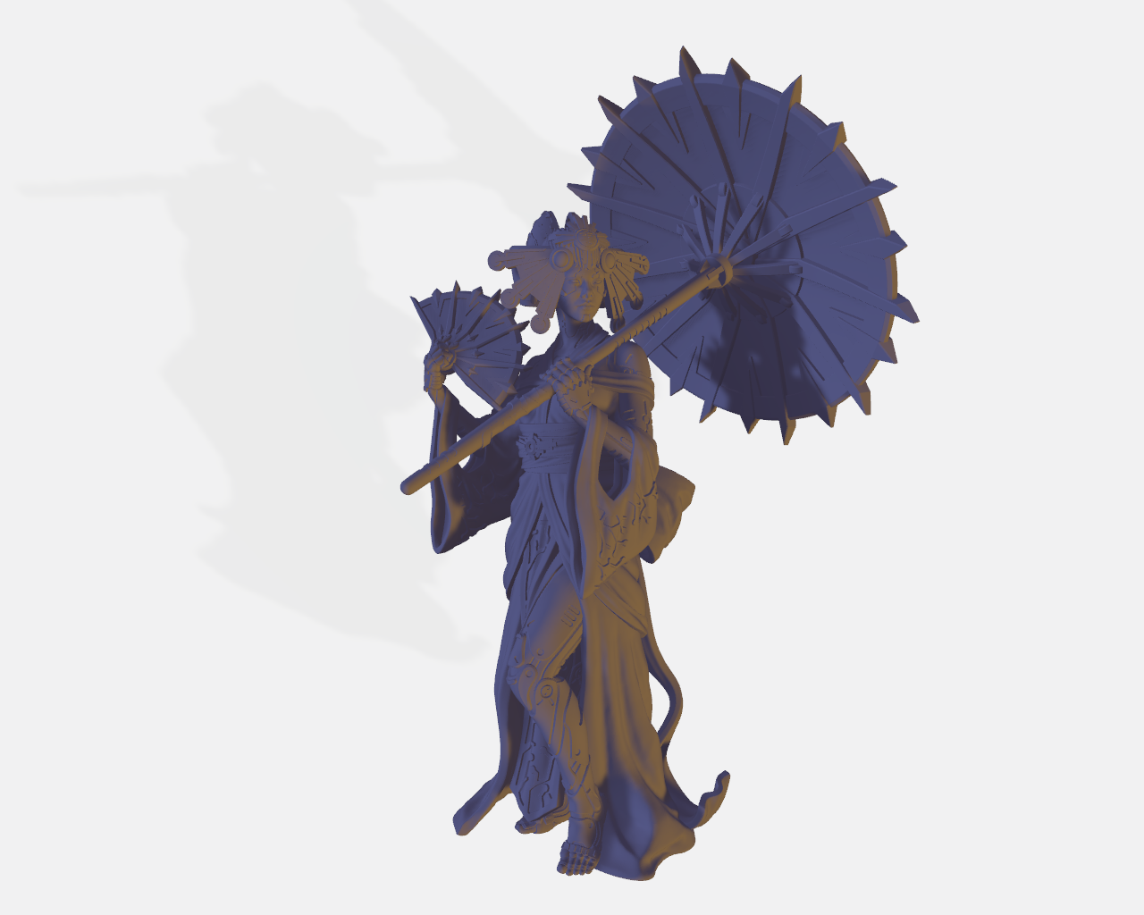 Cyber Geisha - STL 3D Print Files