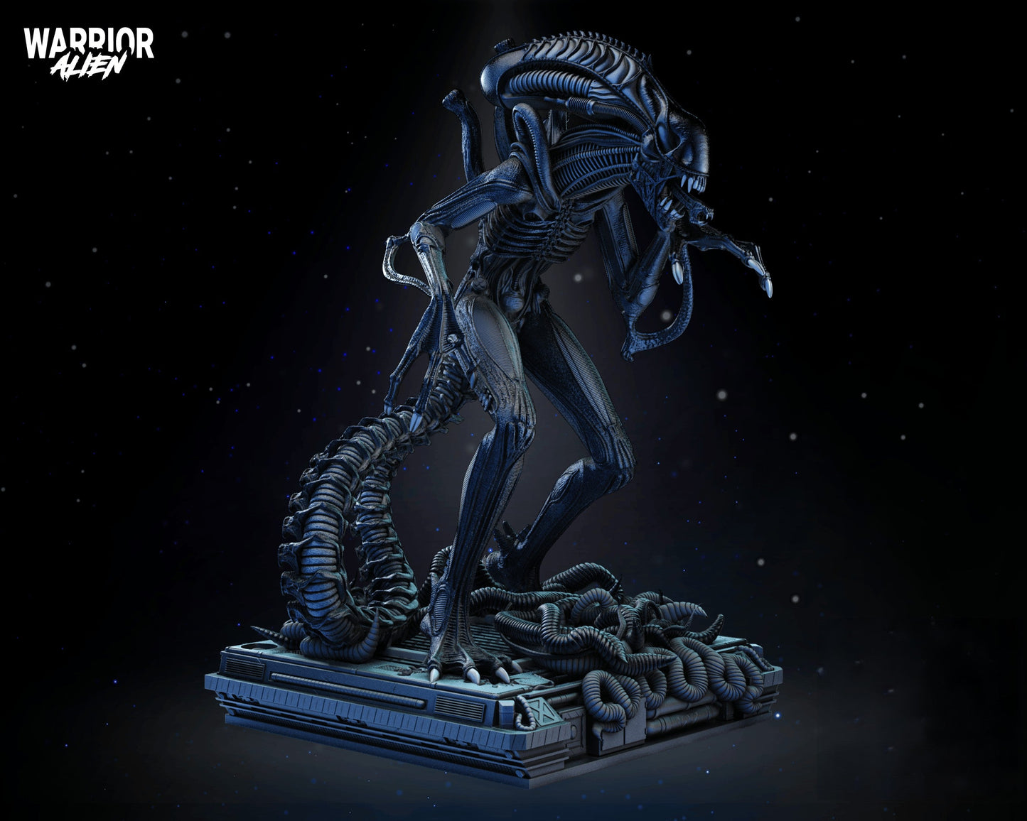 Alien Warrior - STL 3D Print Files