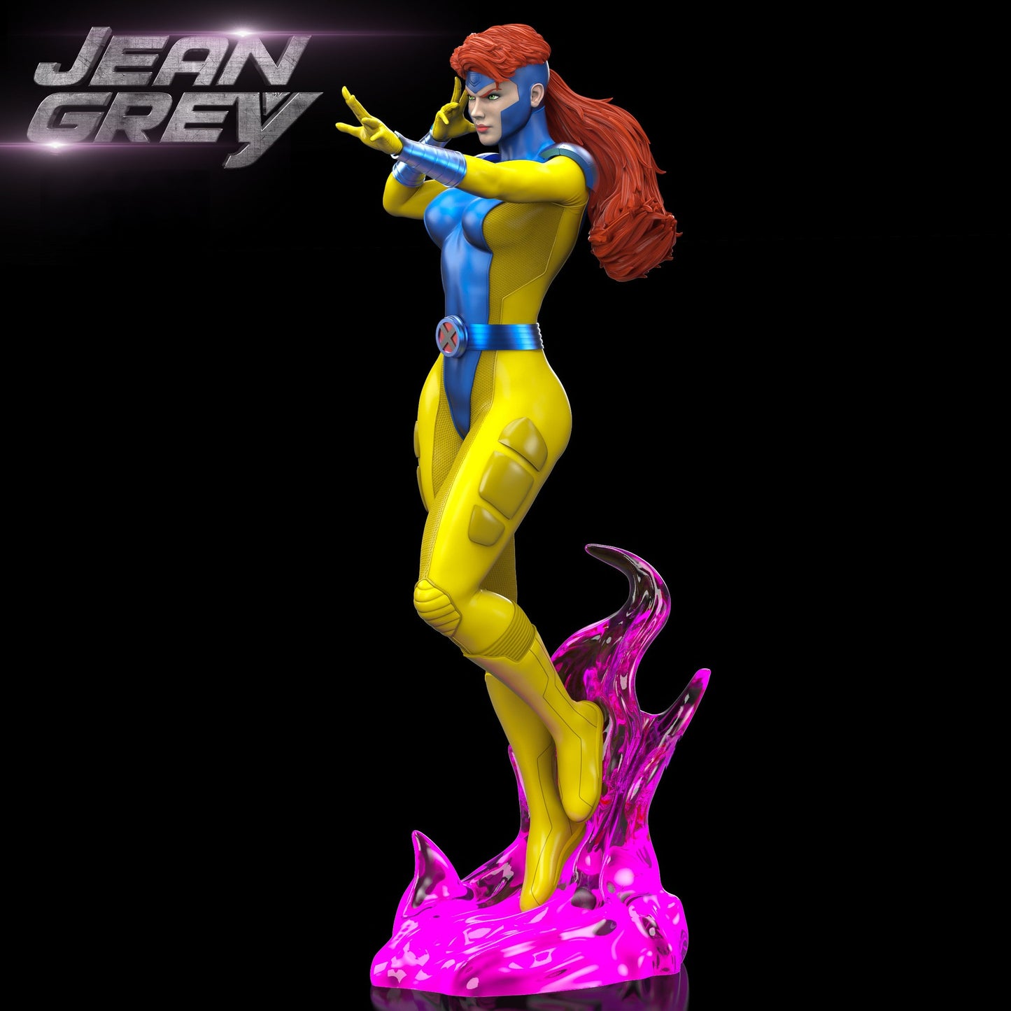 1420 Jean Grey - X-MEN - STL 3D Print Files