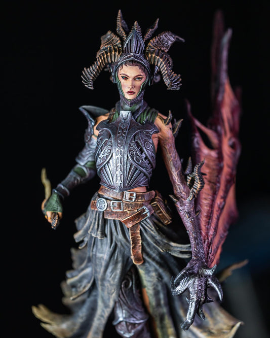 Grisara - Fallen Seraph - STL 3D Print Files