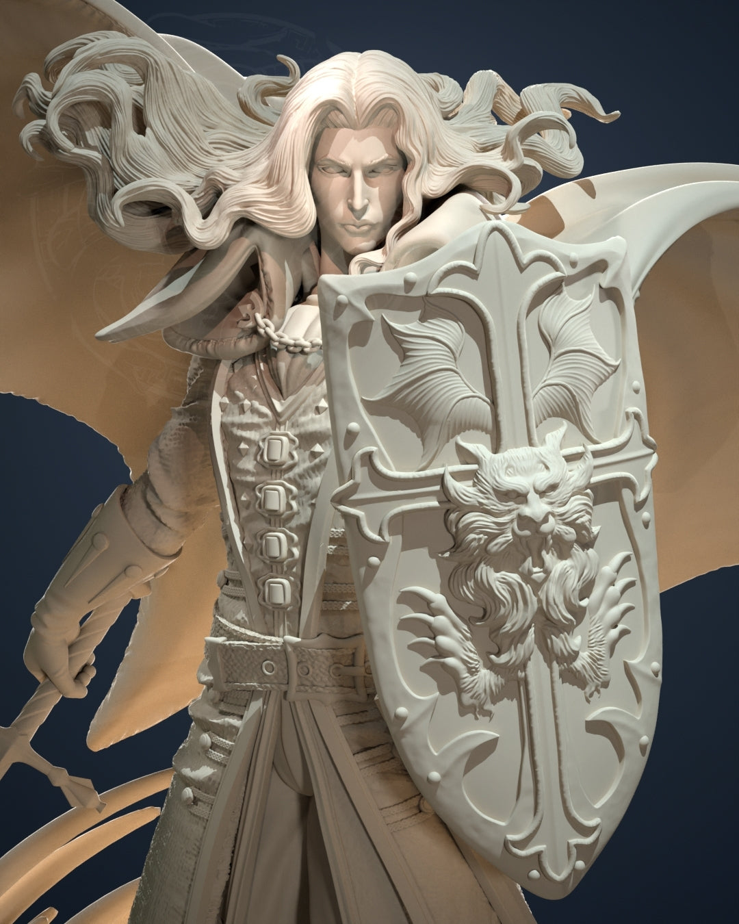 1280 Alucard - Castlevania - STL 3D Print Files