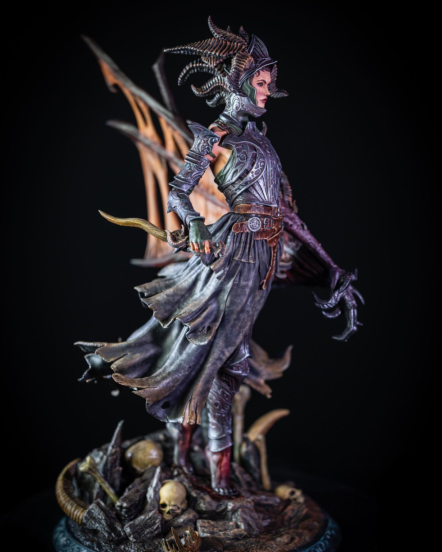 Grisara - Fallen Seraph - STL 3D Print Files