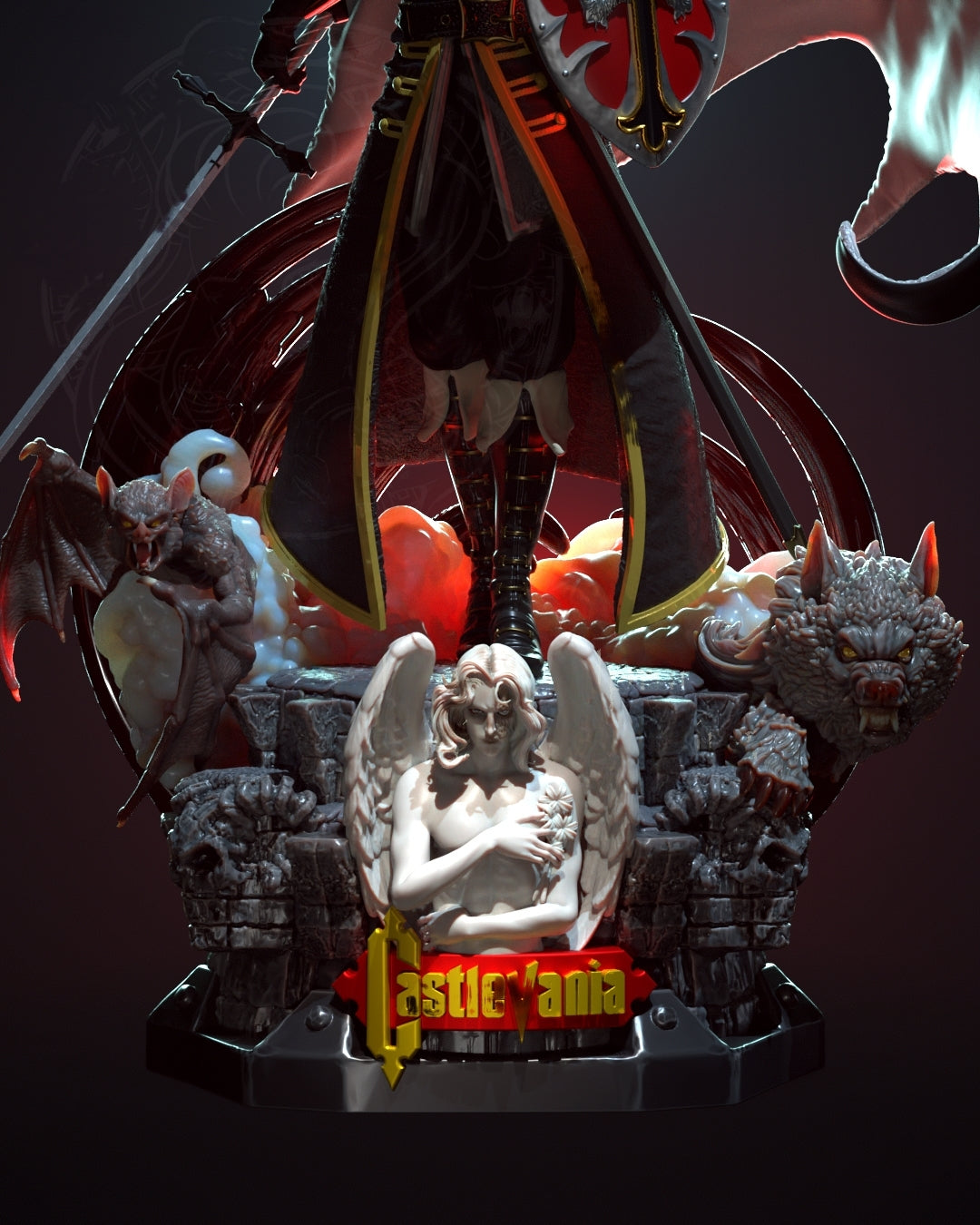 1280 Alucard - Castlevania - STL 3D Print Files